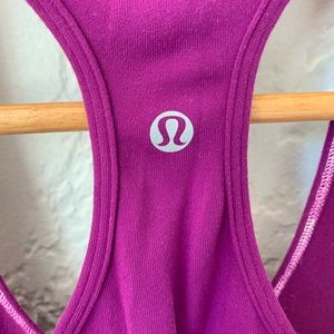 Lululemon Size 4 Very Violet Cool Racerback *LUON*